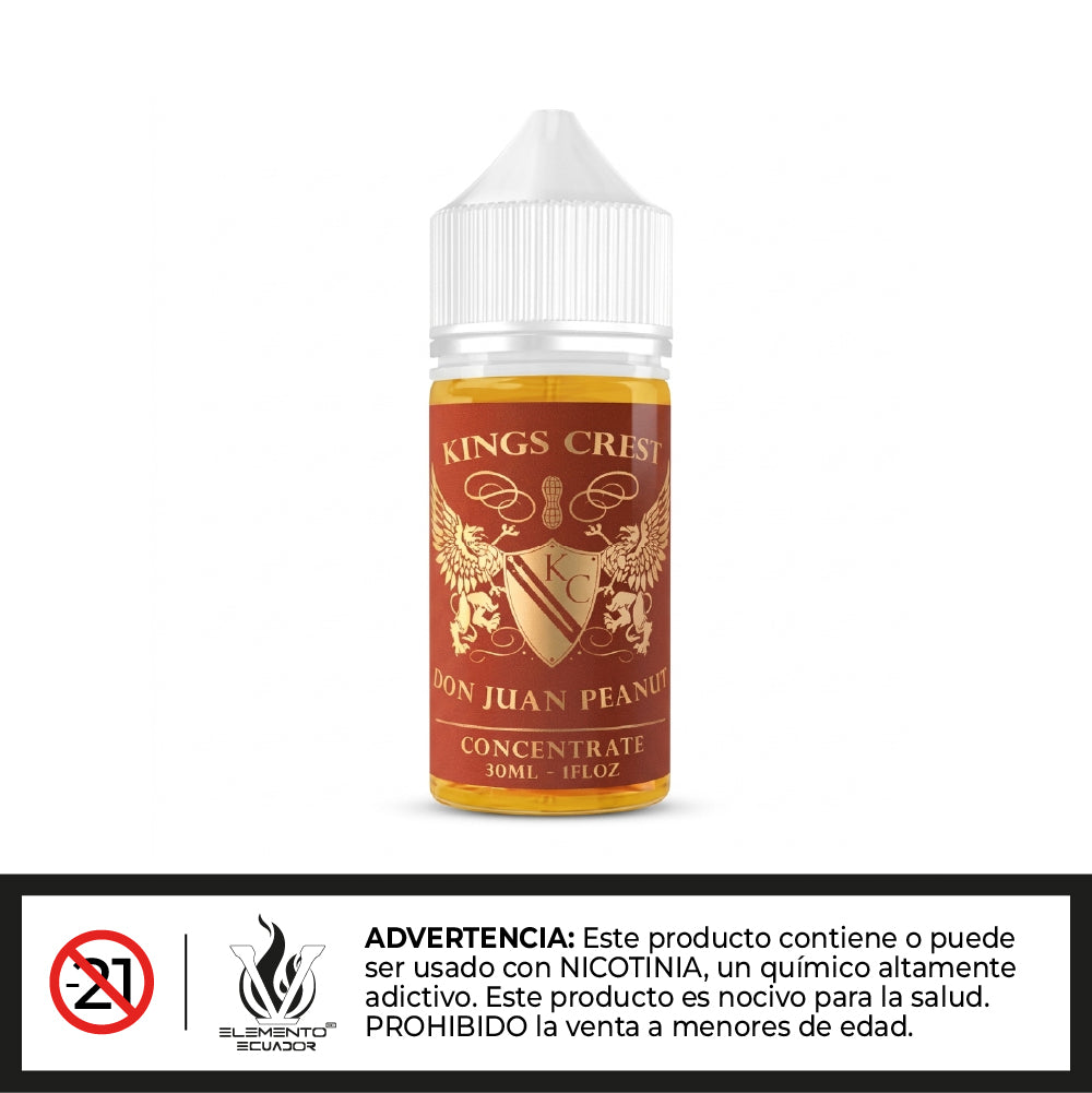 King's Crest Salt - Don Juan Peanut 30ml