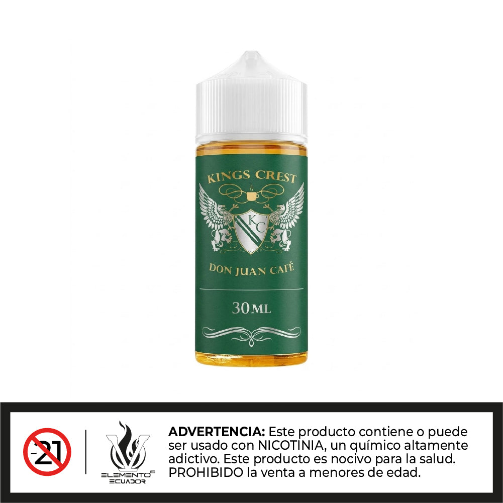 King's Crest Salt - Don Juan Cafe 30ml