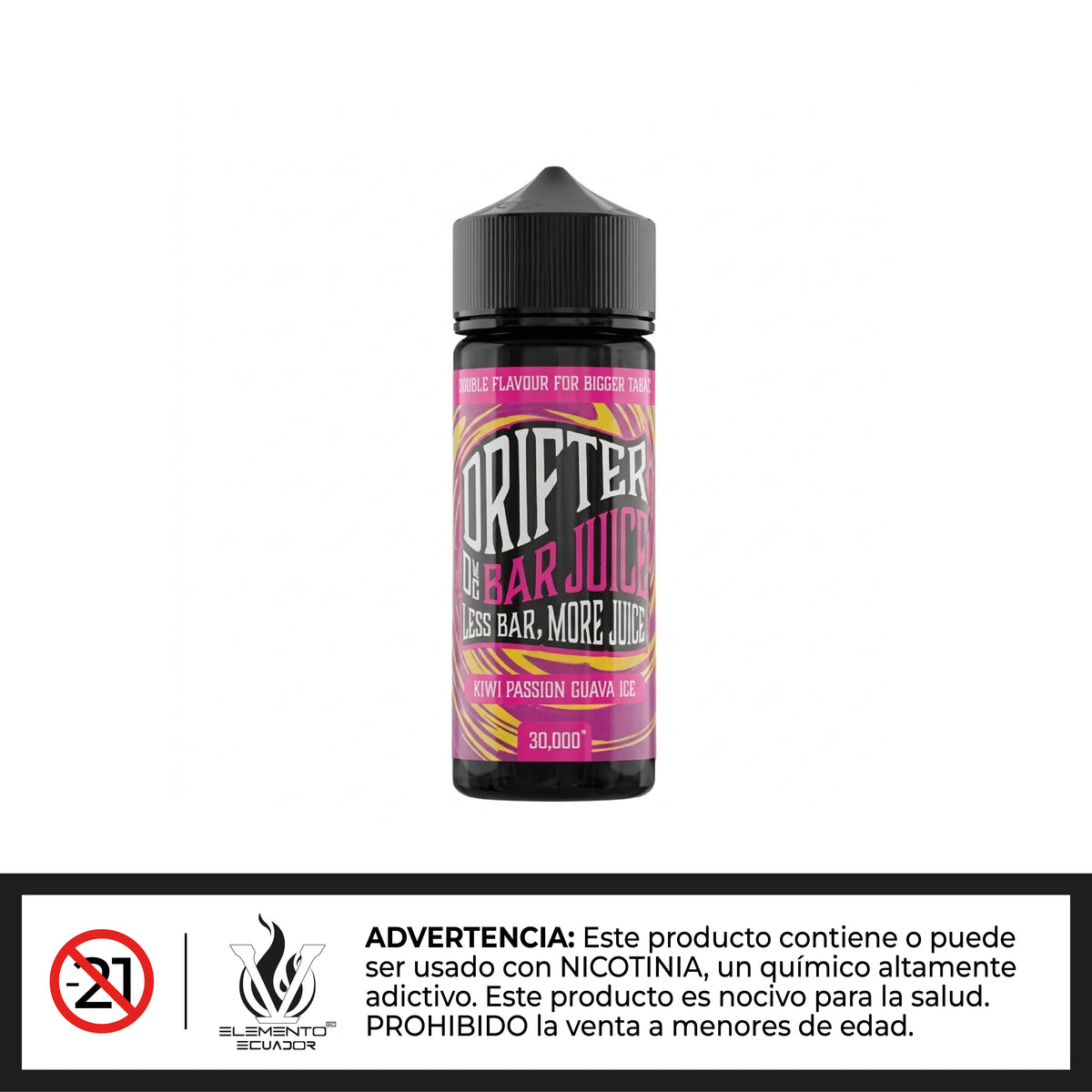 Drifter Bar - Kiwi Passion Guava Ice 120ml