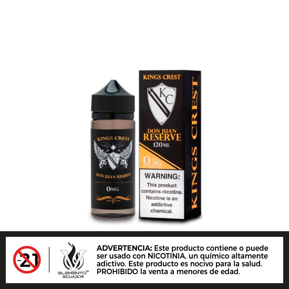 King's Crest - Don Juan Reserve 120ml