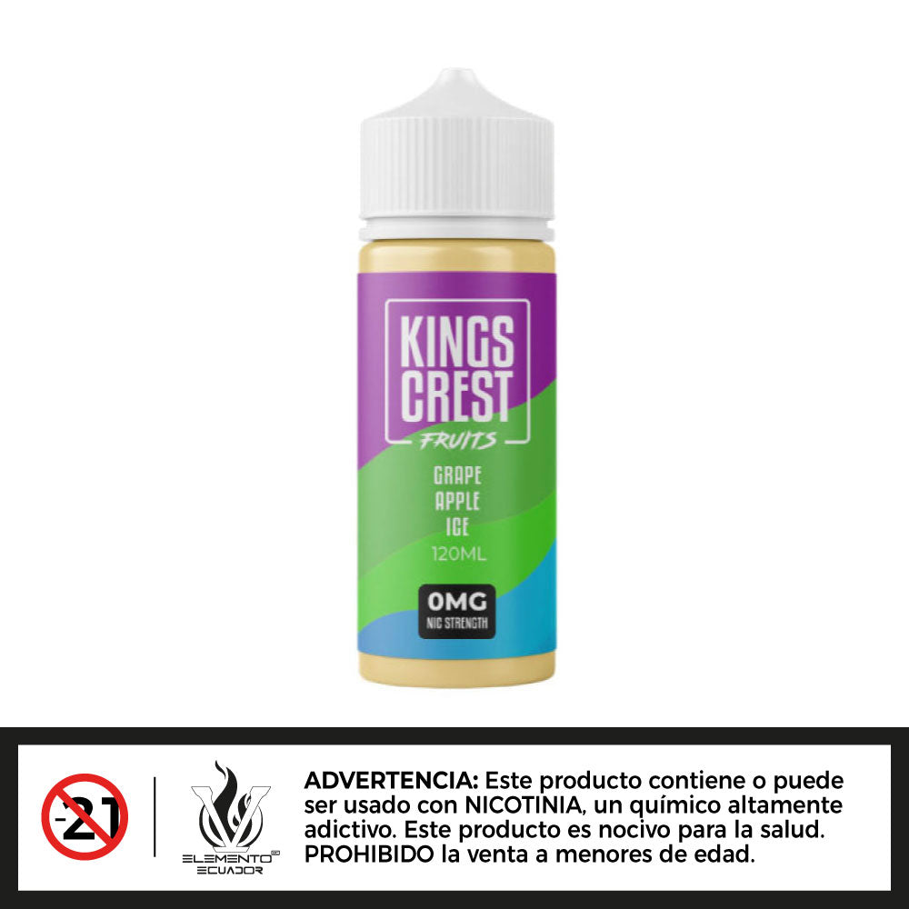 King's Crest Fruits - Grape Apple Ice 120ml