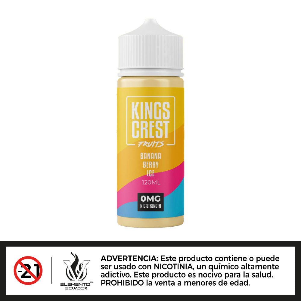King's Crest Fruits - Banana Berry Ice 120ml