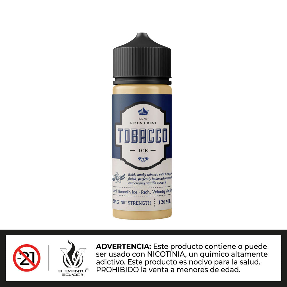 King's Crest - ICE Tobacco 120ml
