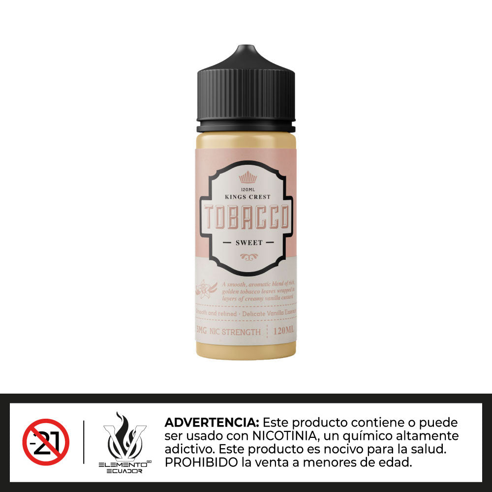 King's Crest - SWEET Tobacco 120ml