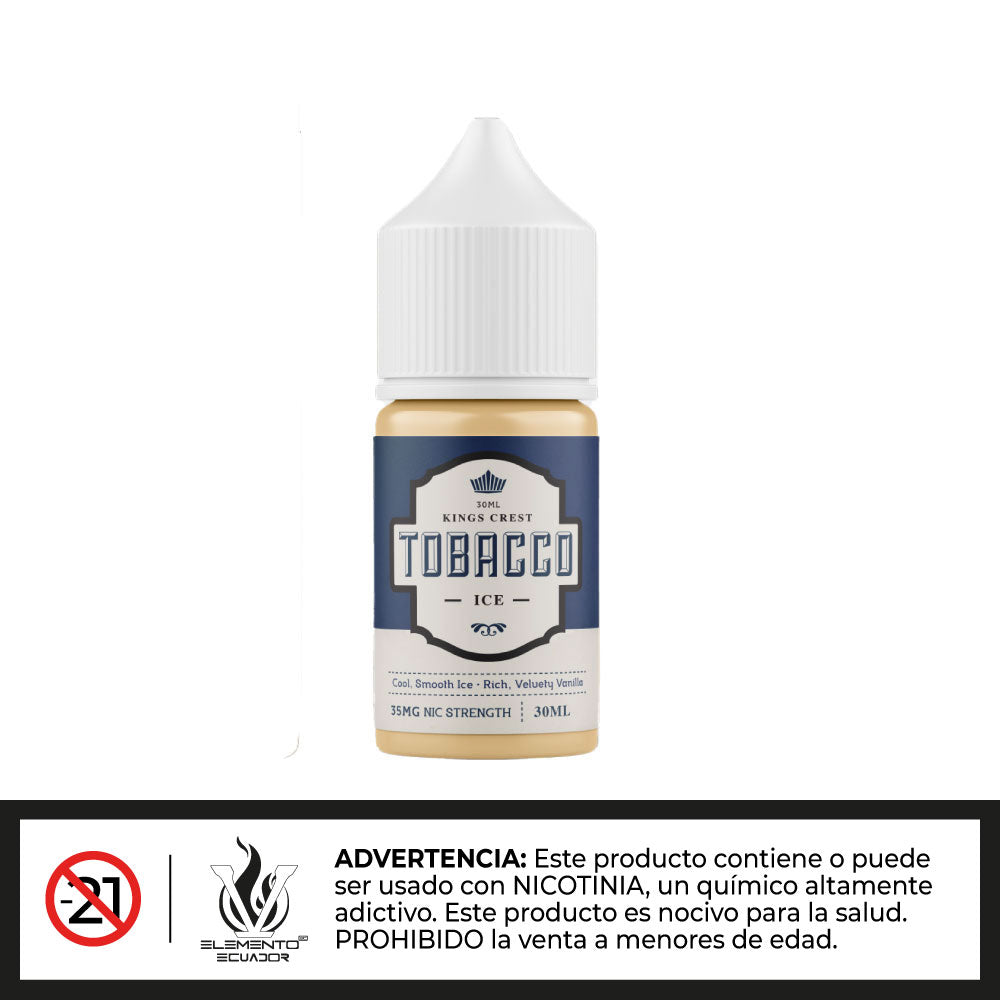 King's Crest Salts - ICE Tobacco 30ml