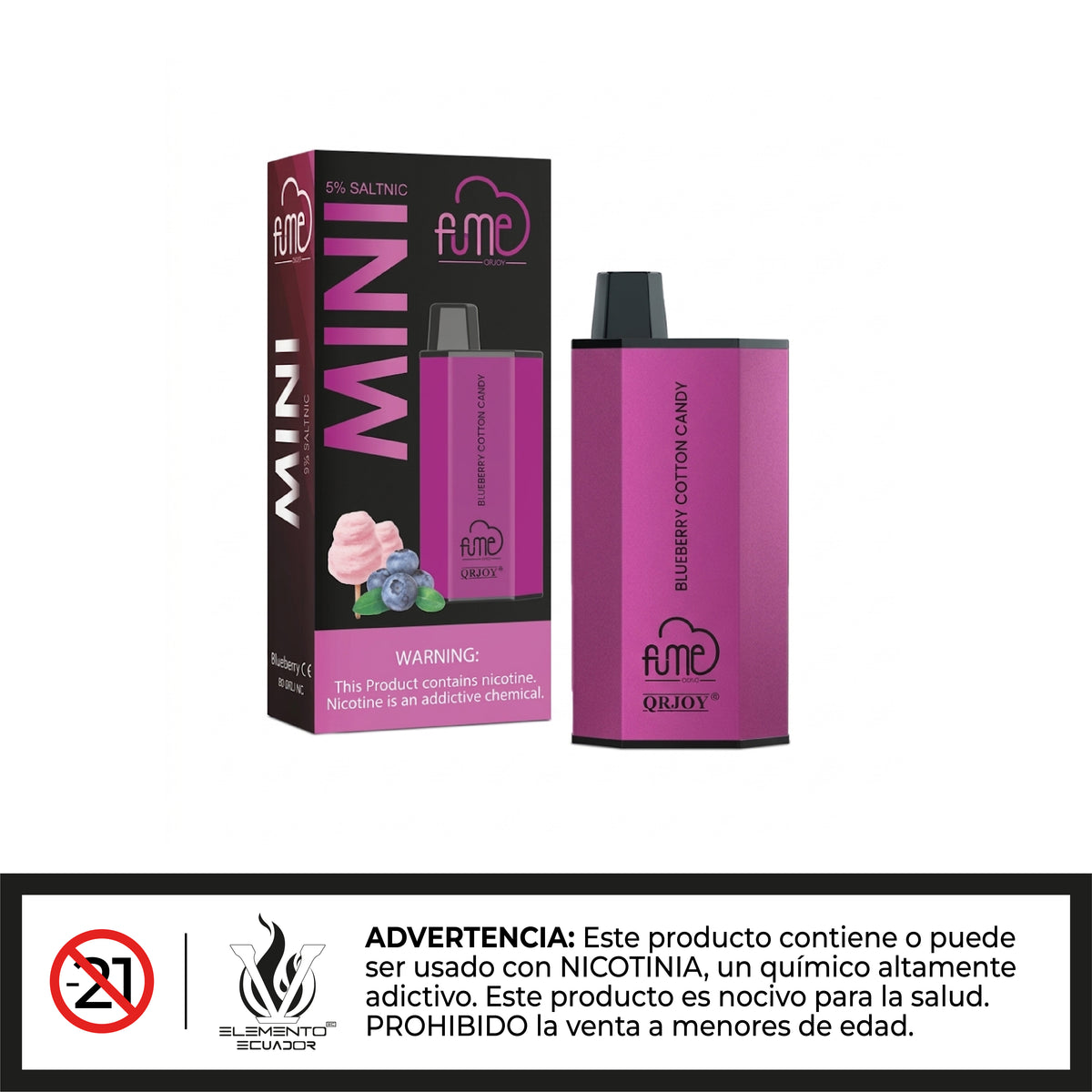 Fume - 1200 Puffs Mini Vape Desechable