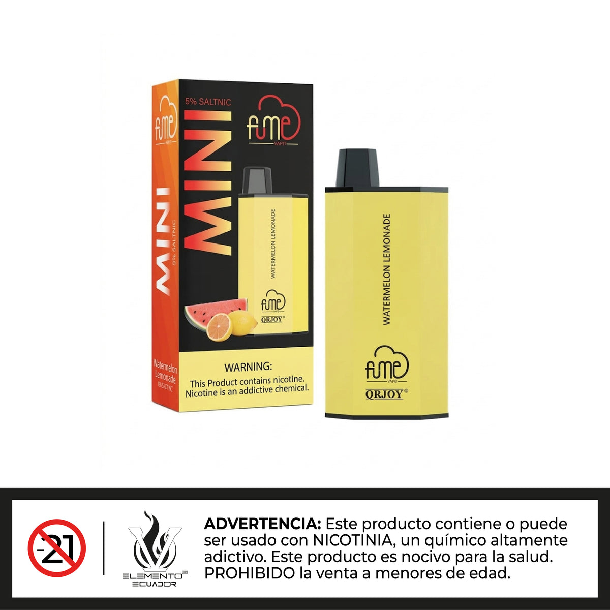 Fume - 1200 Puffs Mini Vape Desechable