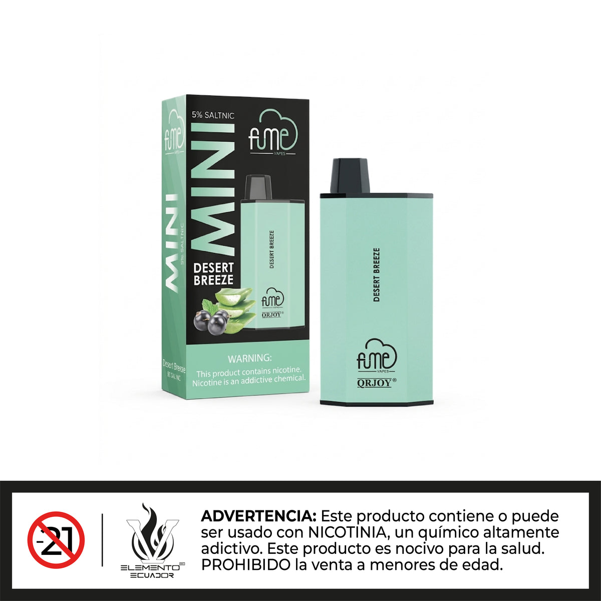 Fume - 1200 Puffs Mini Vape Desechable