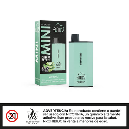 Fume - 1200 Puffs Mini Vape Desechable