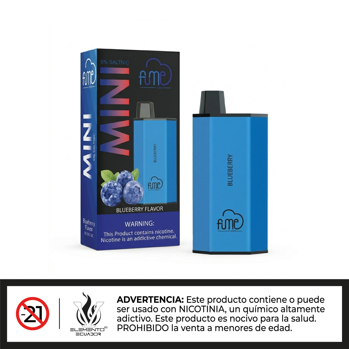 Fume - 1200 Puffs Mini Vape Desechable
