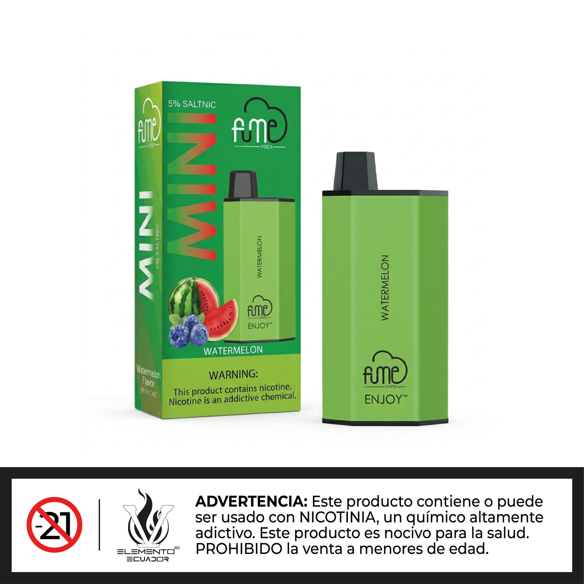 Fume - 1200 Puffs Mini Vape Desechable