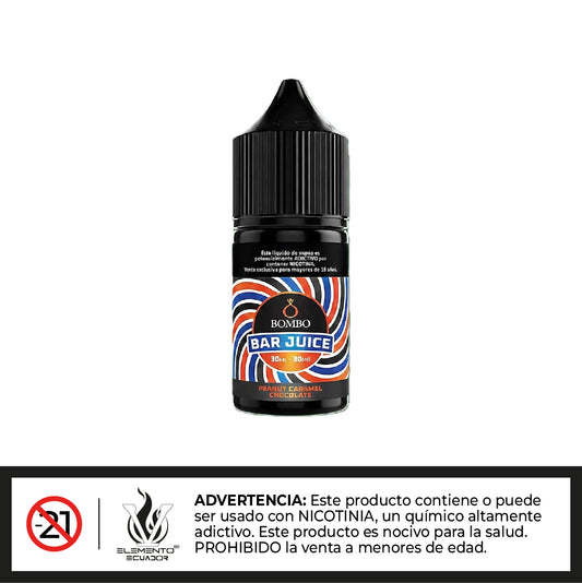 Bombo Salt- Penaut Chocolate Caramel Bar Juice 30ml