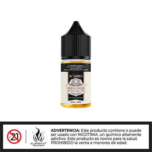 Bombo Salt - Originis Platinum Tobaccos 30ml