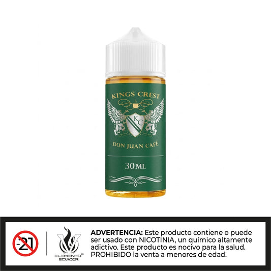 King's Crest Salt - Don Juan Cafe 30ml