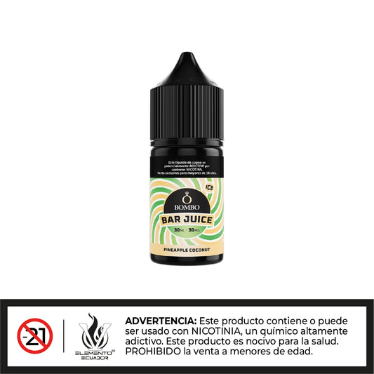Bombo Salt- Pineapple Coconut Bar Juice 30ml