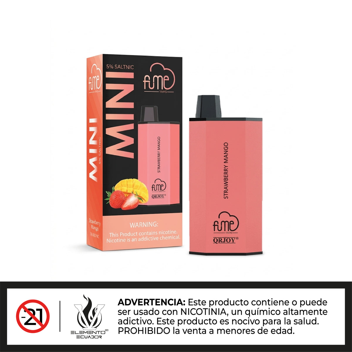 Fume - 1200 Puffs Mini Vape Desechable