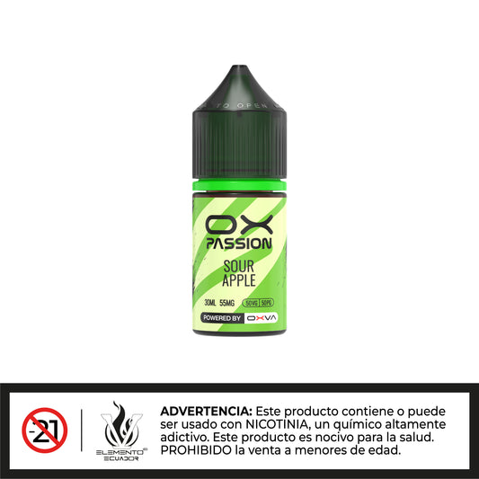 Oxpassion Salts - Manzana Agria 30ml