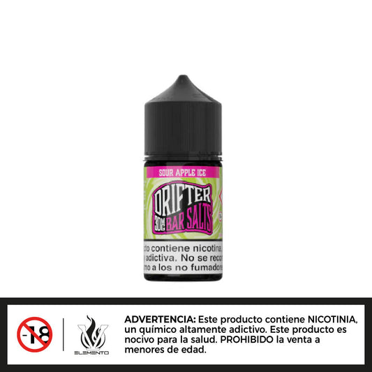 Drifter Bar Salts - Sour Apple Ice 30ml