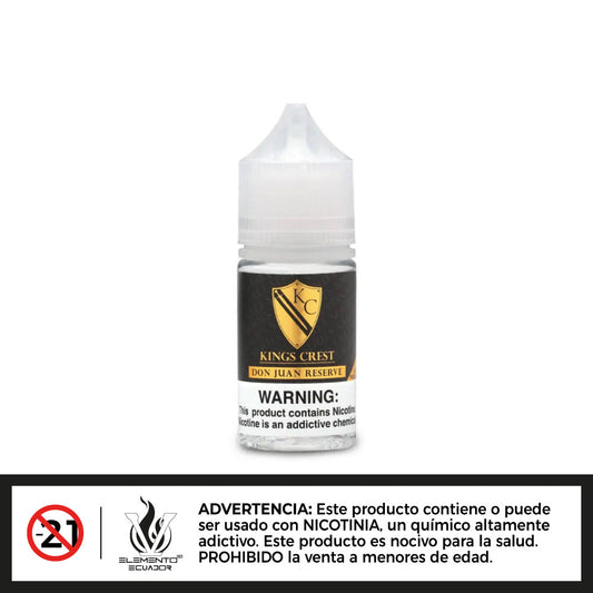 King's Crest Salt - Don Juan Reserve 30ml