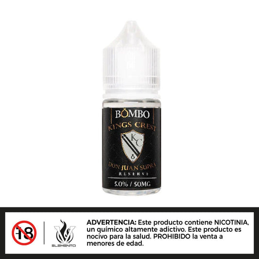 King's Crest Salt - Don Juan Supra Reserve 30ml