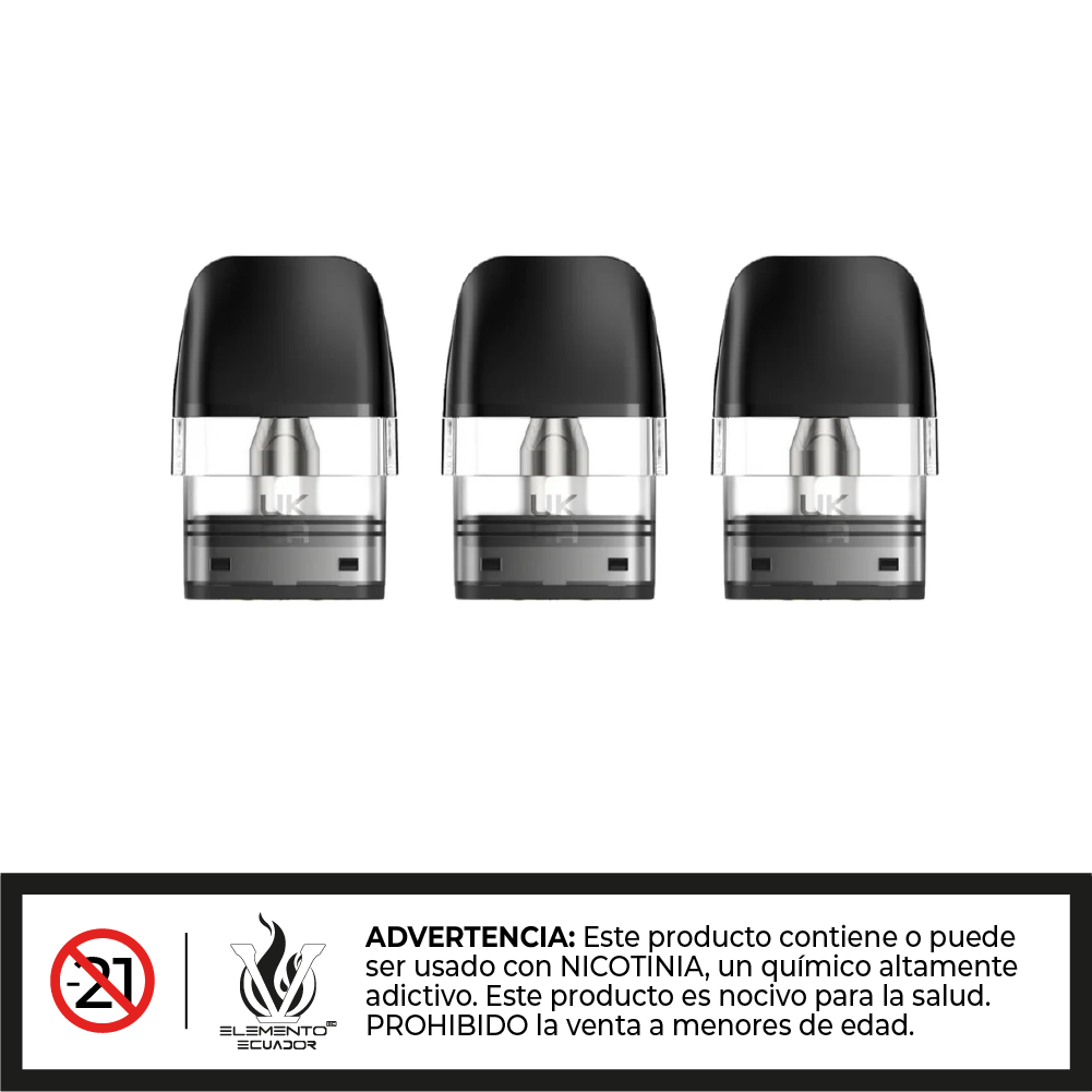 GeekVape Q - Pod de Repuesto 3 Unidades