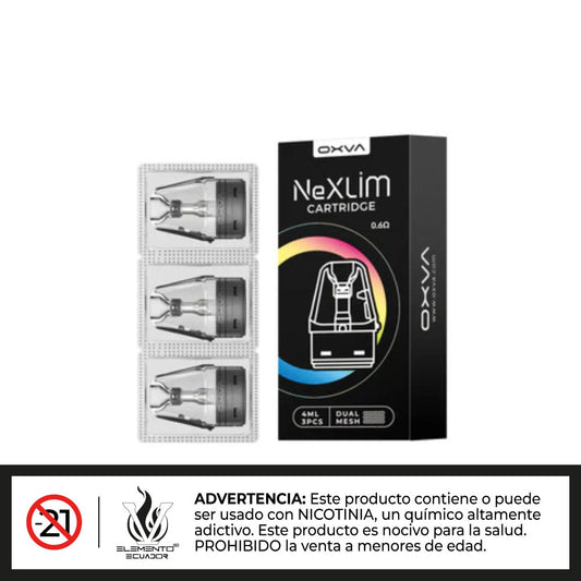 Oxva Nexlim - Pod de Repuesto 3 Unidades