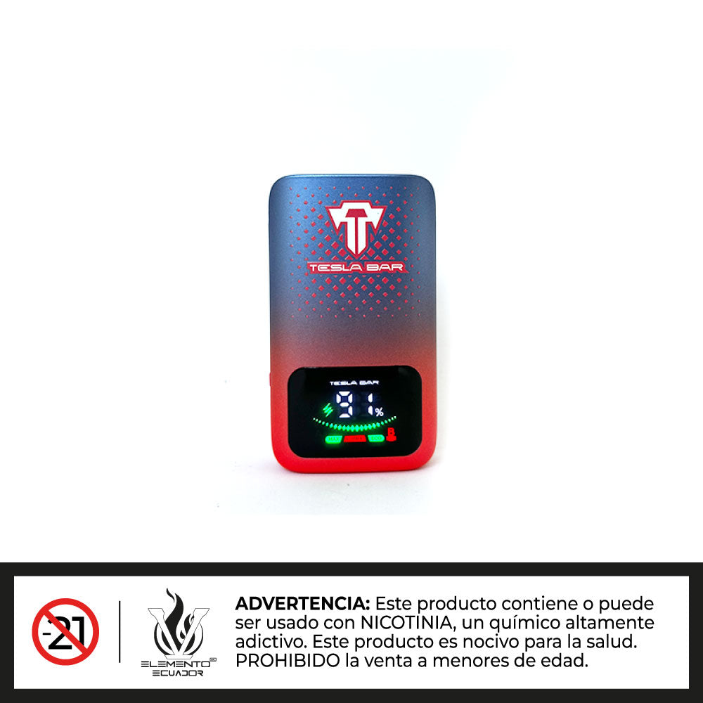 Tesla Bar Xp 18000 Puffs battery - Vape Desechable