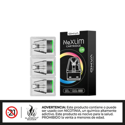Oxva Nexlim - Pod de Repuesto 3 Unidades