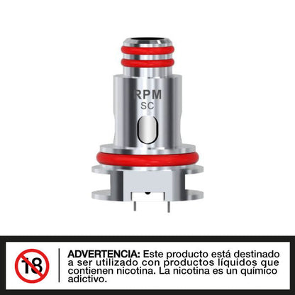 Smok RPM40 - Coil de Repuesto 5 Unidades - Tienda de Vapeo Quinto Elemento Vap
