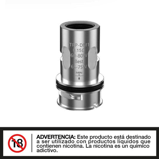 VooPoo TPP - Coil de Repuesto 3 Unidades - Tienda de Vapeo Quinto Elemento Vap
