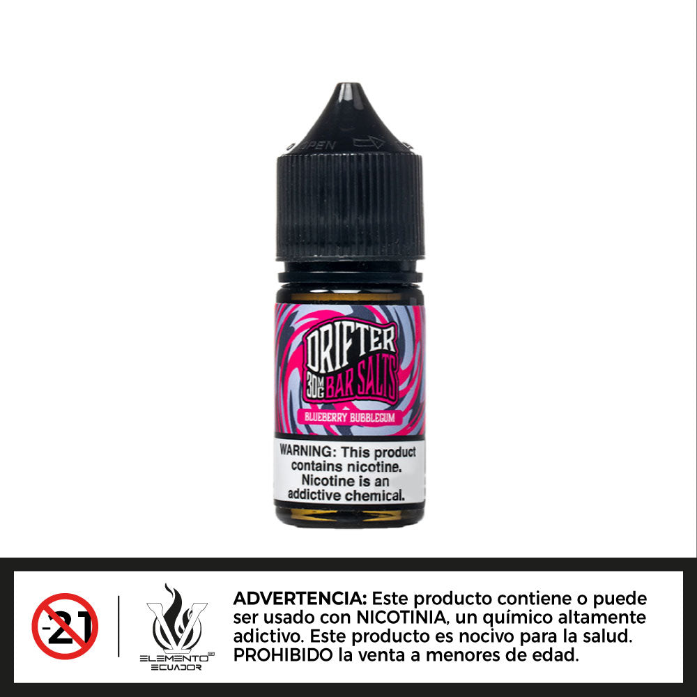 Drifter Bar Salts - Blueberry Bubblegum 30ml