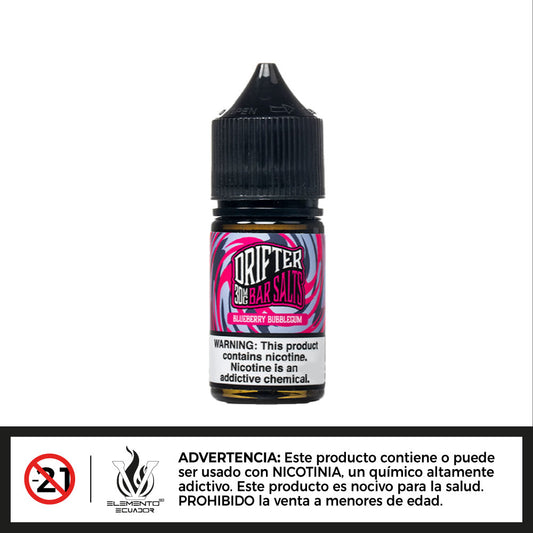 Drifter Bar Salts - Blueberry Bubblegum 30ml