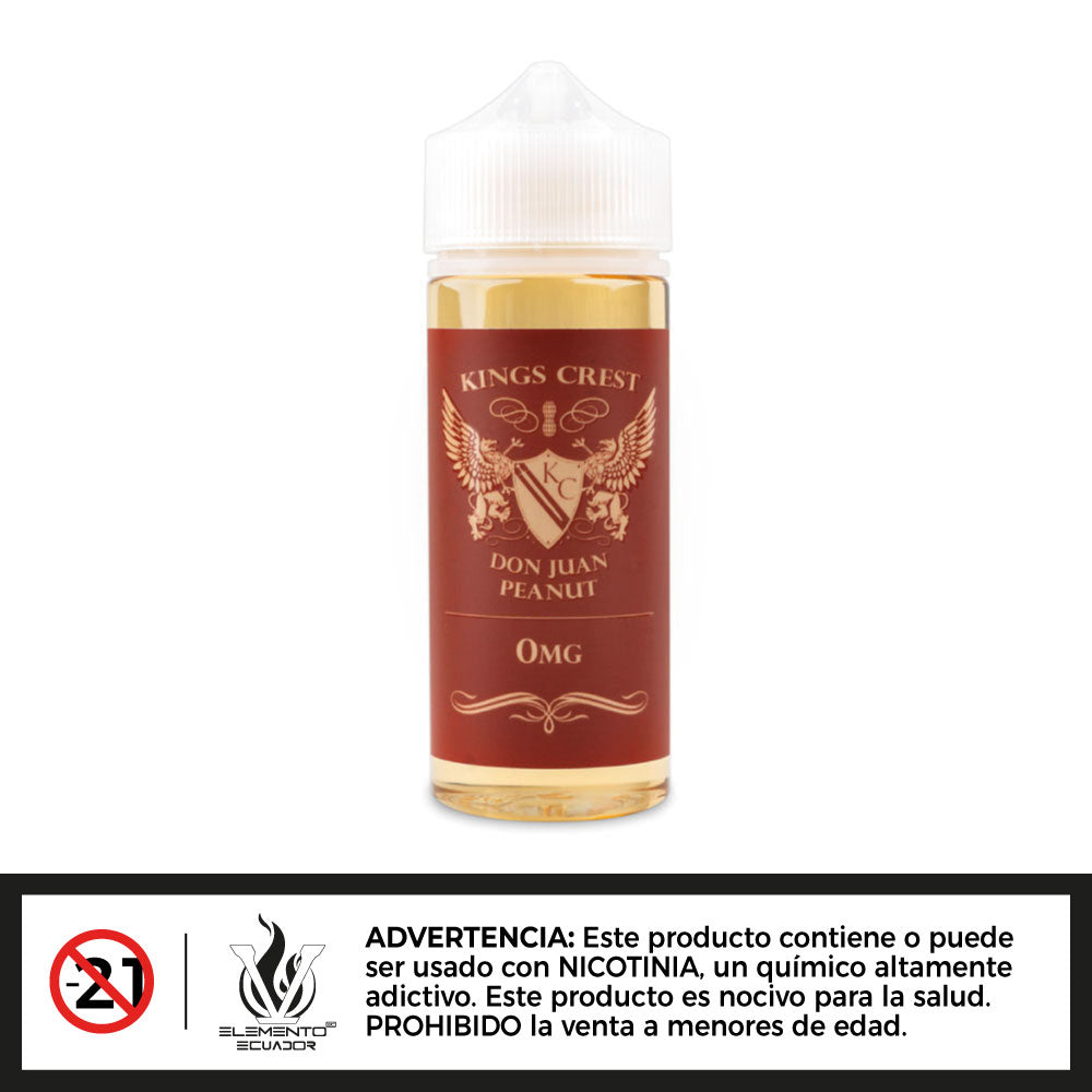 King's Crest - Don Juan Peanut 120ml
