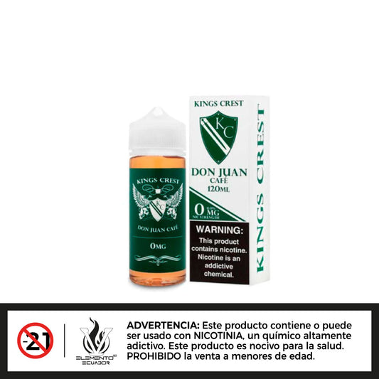 King's Crest - Don Juan Cafe 120ml