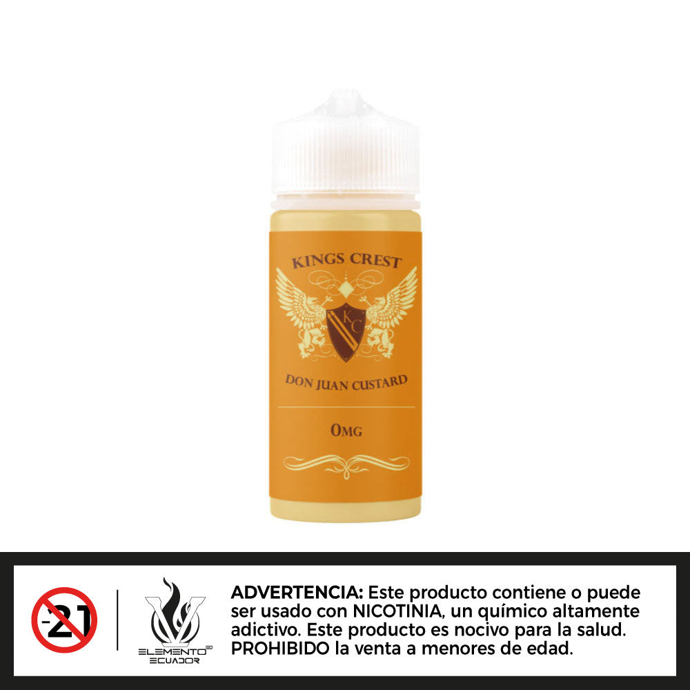 King's Crest - Don Juan Custard  120ml