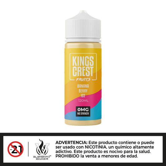 King's Crest Fruits - Banana Berry Ice 120ml