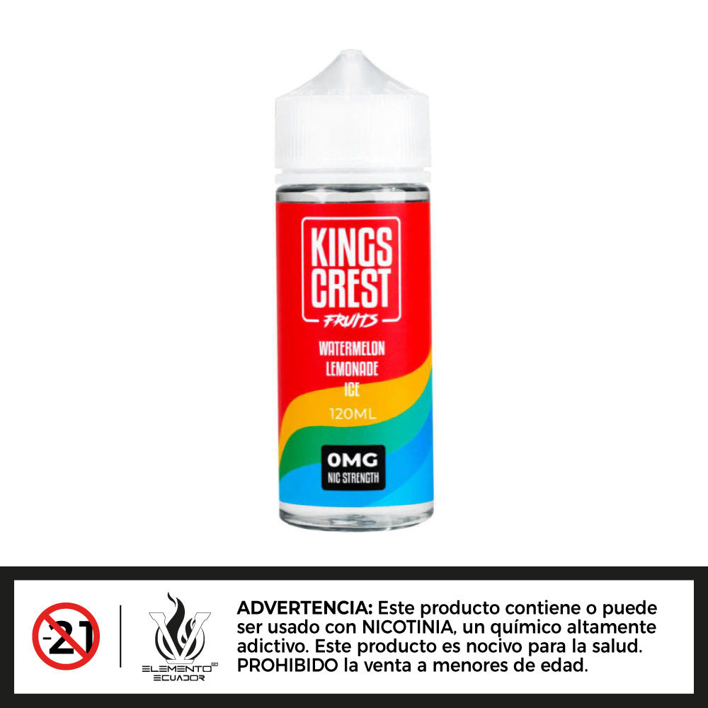King's Crest Fruits - Watermelon Lemonade Ice 120ml