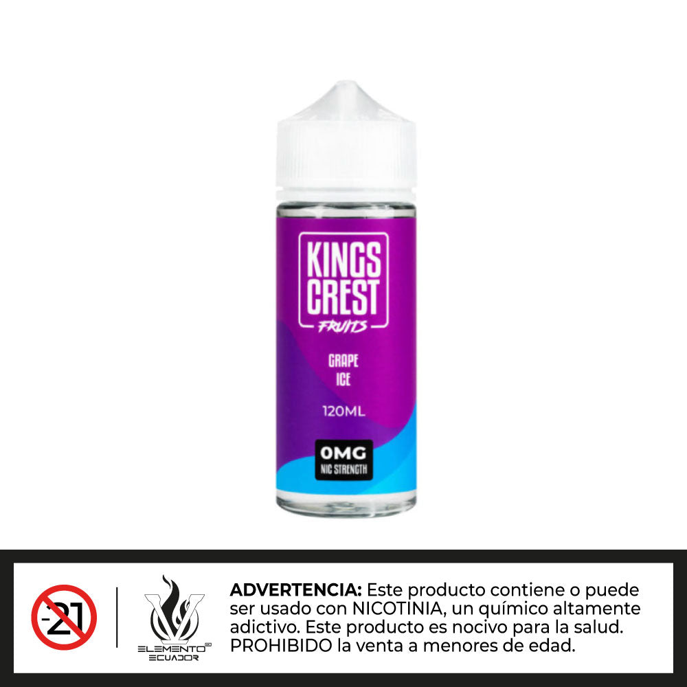 King's Crest Fruits - Grape Ice 120ml