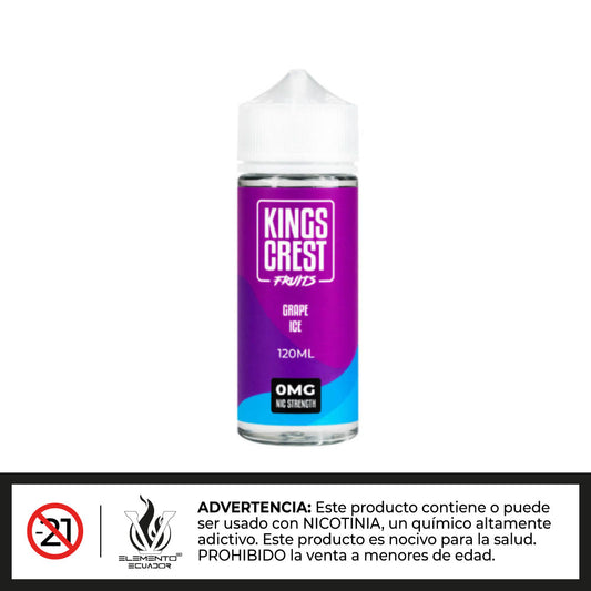 King's Crest Fruits - Grape Ice 120ml